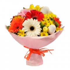 Karışık mevsim buketi Mevsimsel çiçek  Kütahya online çiçekçi , çiçek siparişi 