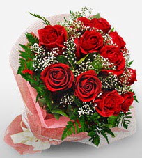 12 adet kırmızı güllerden kaliteli gül  Kütahya çiçek yolla , çiçek gönder , çiçekçi  