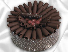 online pasta satisi 4 ile 6 kisilik çikolatali meyvali yaspasta  Kütahya çiçek yolla 