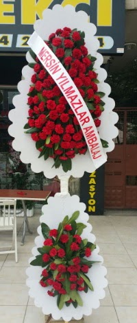 Çift katlı düğün nikah çiçeği modeli  Kütahya çiçek servisi , çiçekçi adresleri 