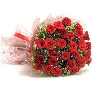 27 Adet kırmızı gül buketi  Kütahya çiçek online çiçek siparişi 